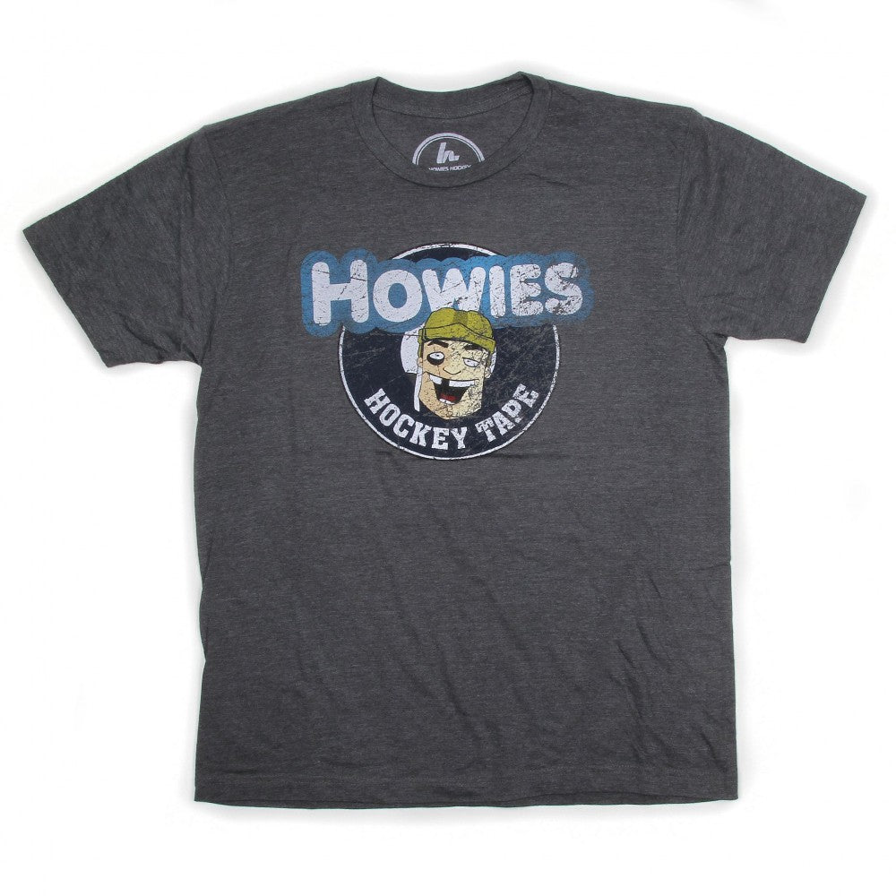 Howies Hockey Hometown vintage gray t-shirt, Eishockdey t-shirt
